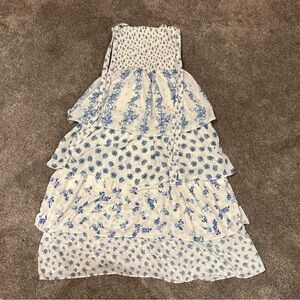 Floral Tiered Maxi Dress